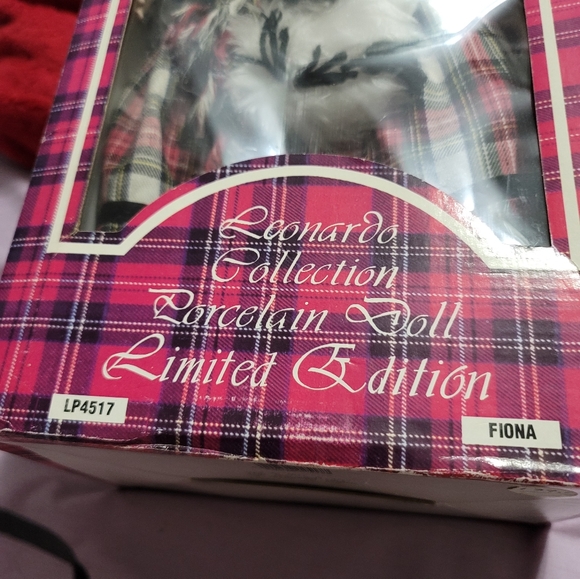 24 inch Porcelain Fiona Doll - Picture 11 of 13